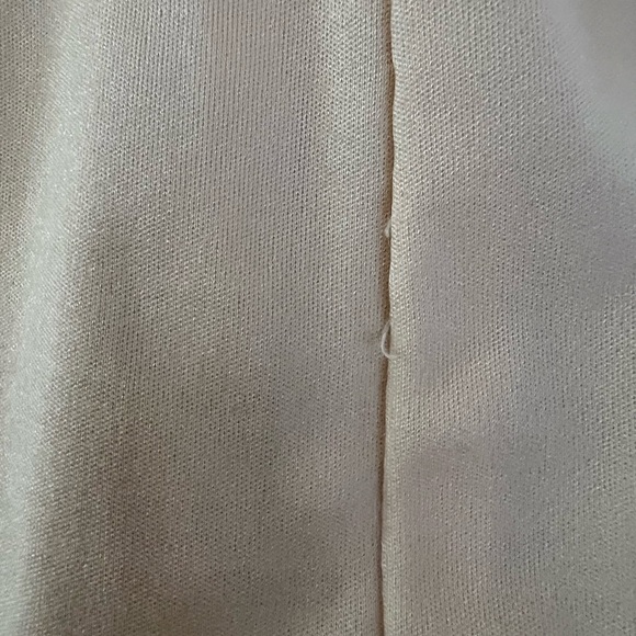 Incredible Vintage 70s Handmade Chevron Maxi Dress Gown - Picture 9 of 9